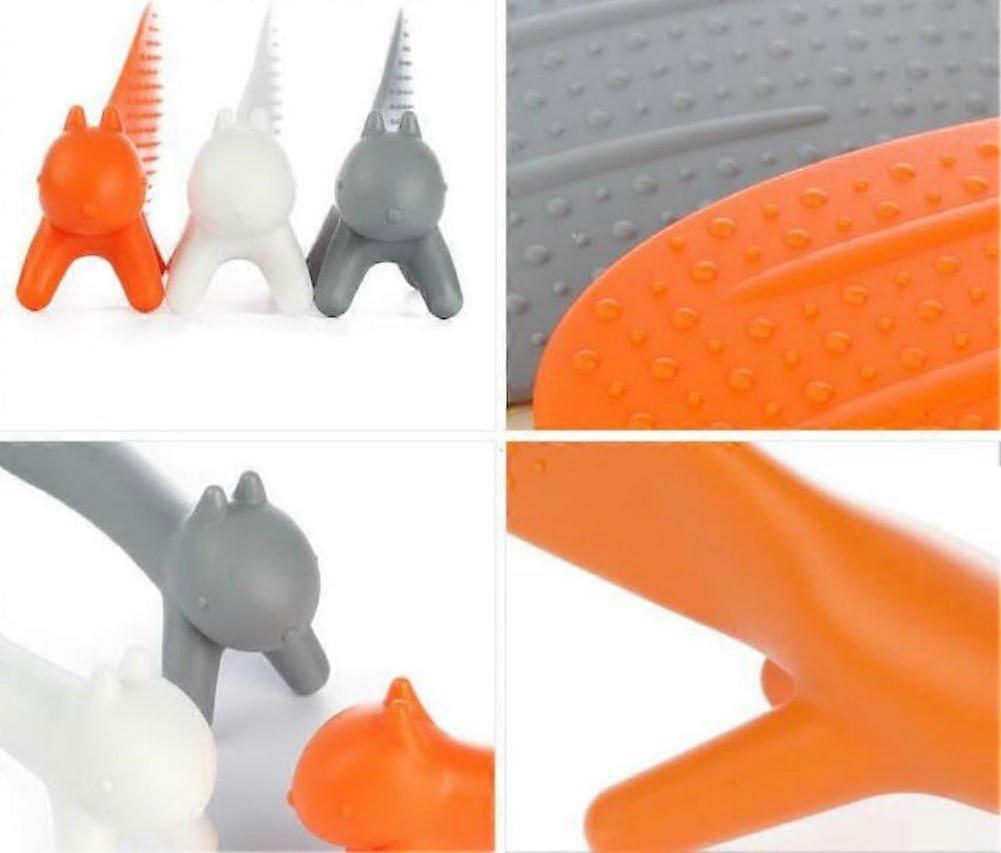 3 Piece Standing Squirrel Rice Spoon Set, Nonstick Rice Paddle for Cute Kitchen Cooking