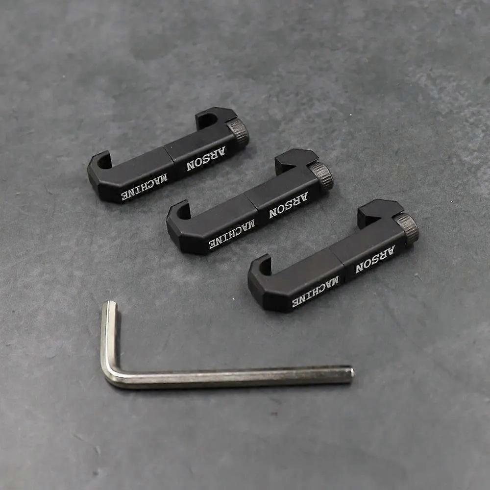 3pcs/Set Wire Guide System Cable Management Rail Cover Picatinny Rail Handguard Wire Guide Tail Fixed