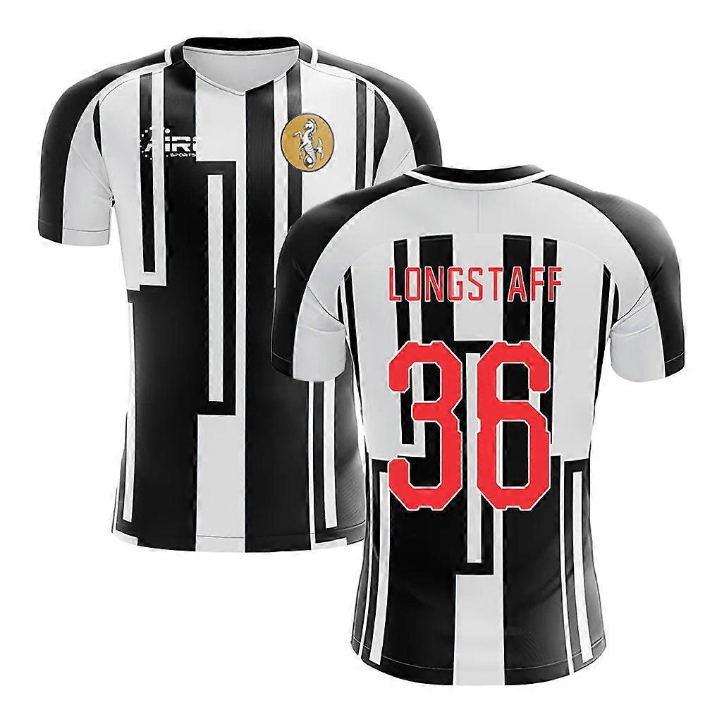 2025-2026 Newcastle Home Concept Football Shirt (LONGSTAFF 36)