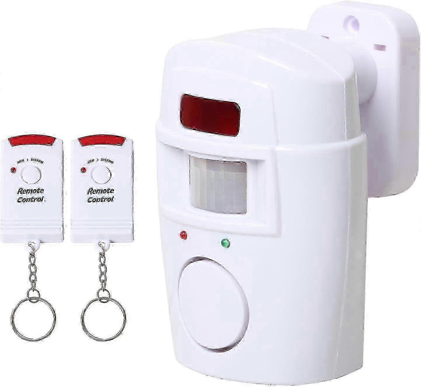 Motion Sensor Alarm, 105-Degree Scanning Range, Wireless Installation, RV Garage Security Device