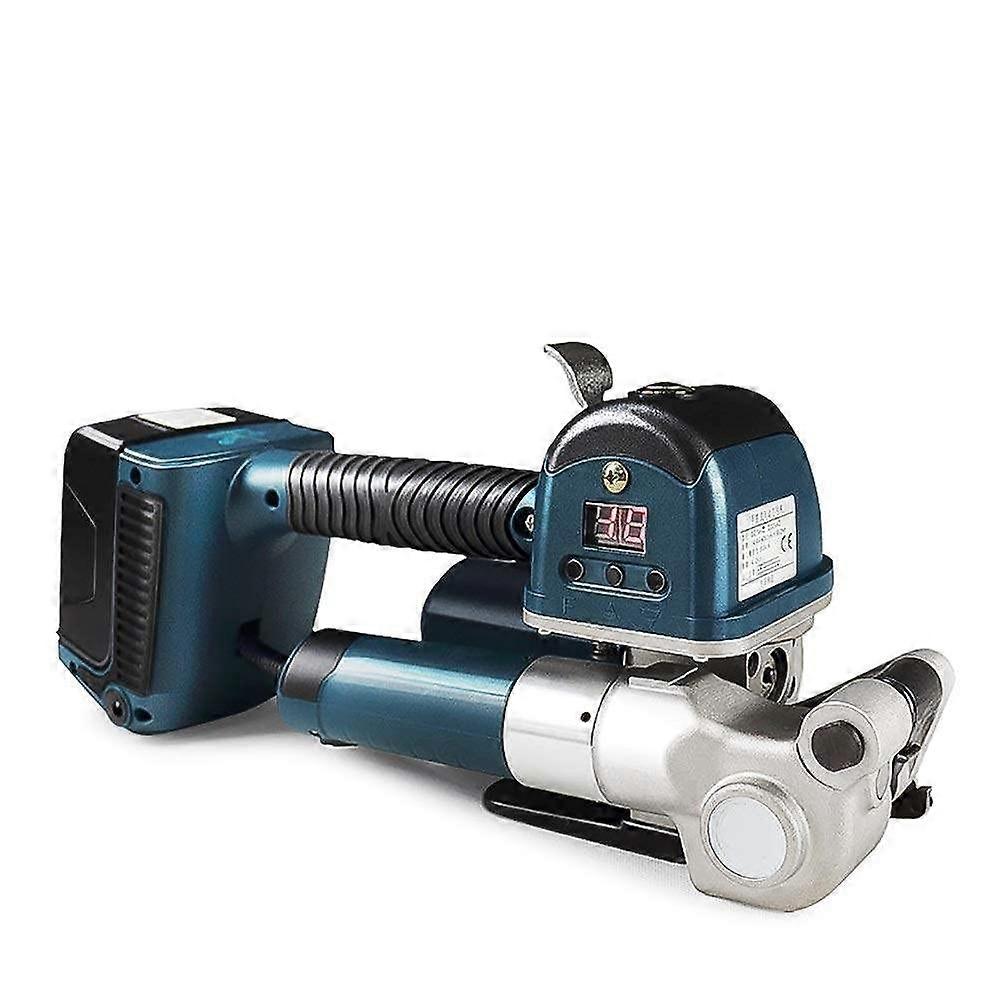 Electric Strapping Tool with Automatic Tensioning for 0.40.7in PET PP Bands, 6000N
