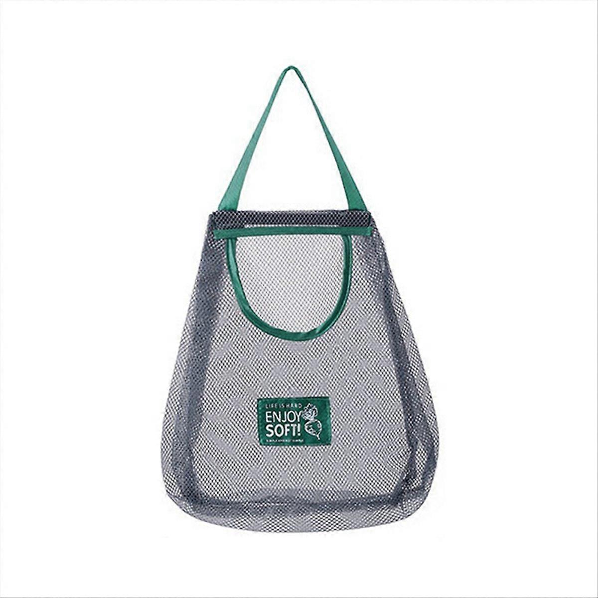 Reusable Kitchen Hanging Mesh Bag Large Capacity Fruit Storage No.2