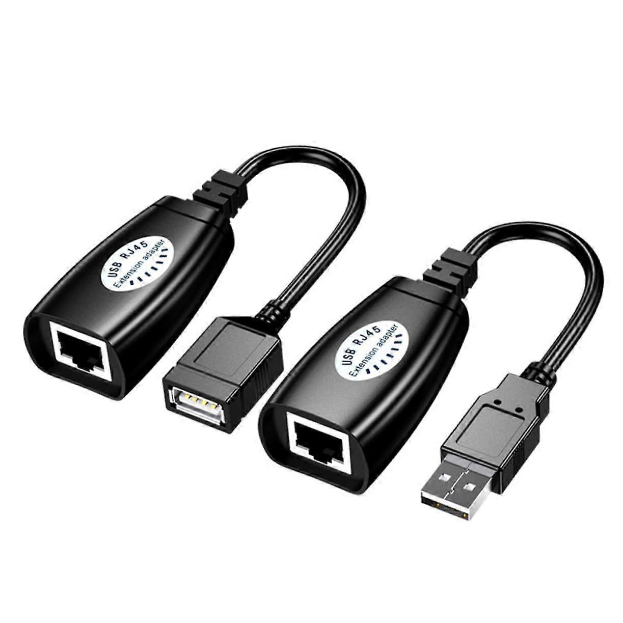 USB Network Adapter with Speed Data Transfer, MultiDevice Compatibility, Ethernet Cable Extender for Home Office and School Dorm