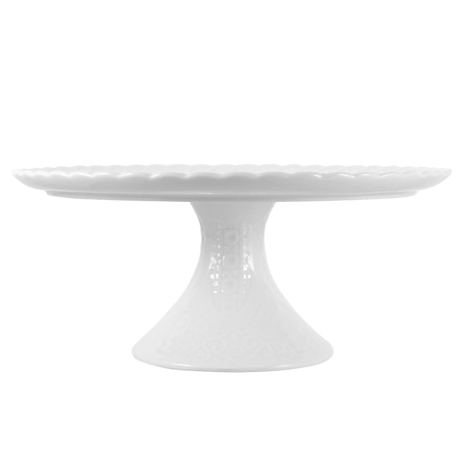 Dessert Storage Plate Ceramic Cake Tray for Serving Party Snacks