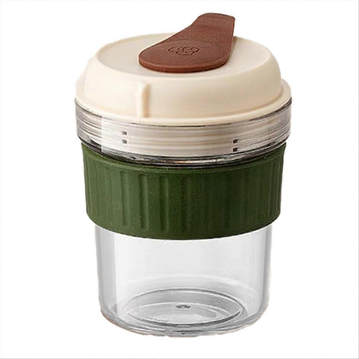 500ml Ice Maker Cup with Pressing Type Ice Tray,Silicone Cold Brew