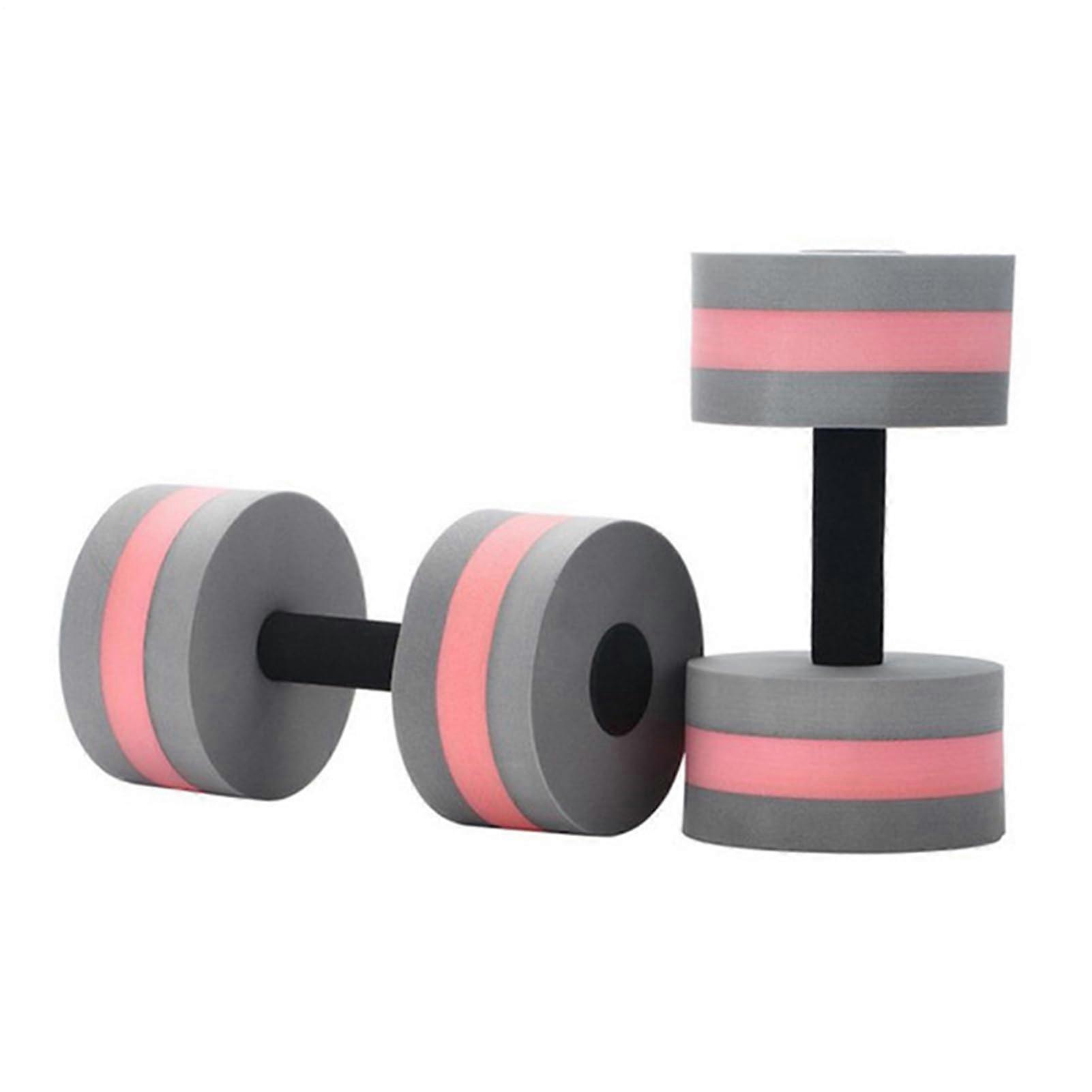 Water Dumbbells Foam Aquatic Exercise Weights for Pool Workout Upper Body Strength Training