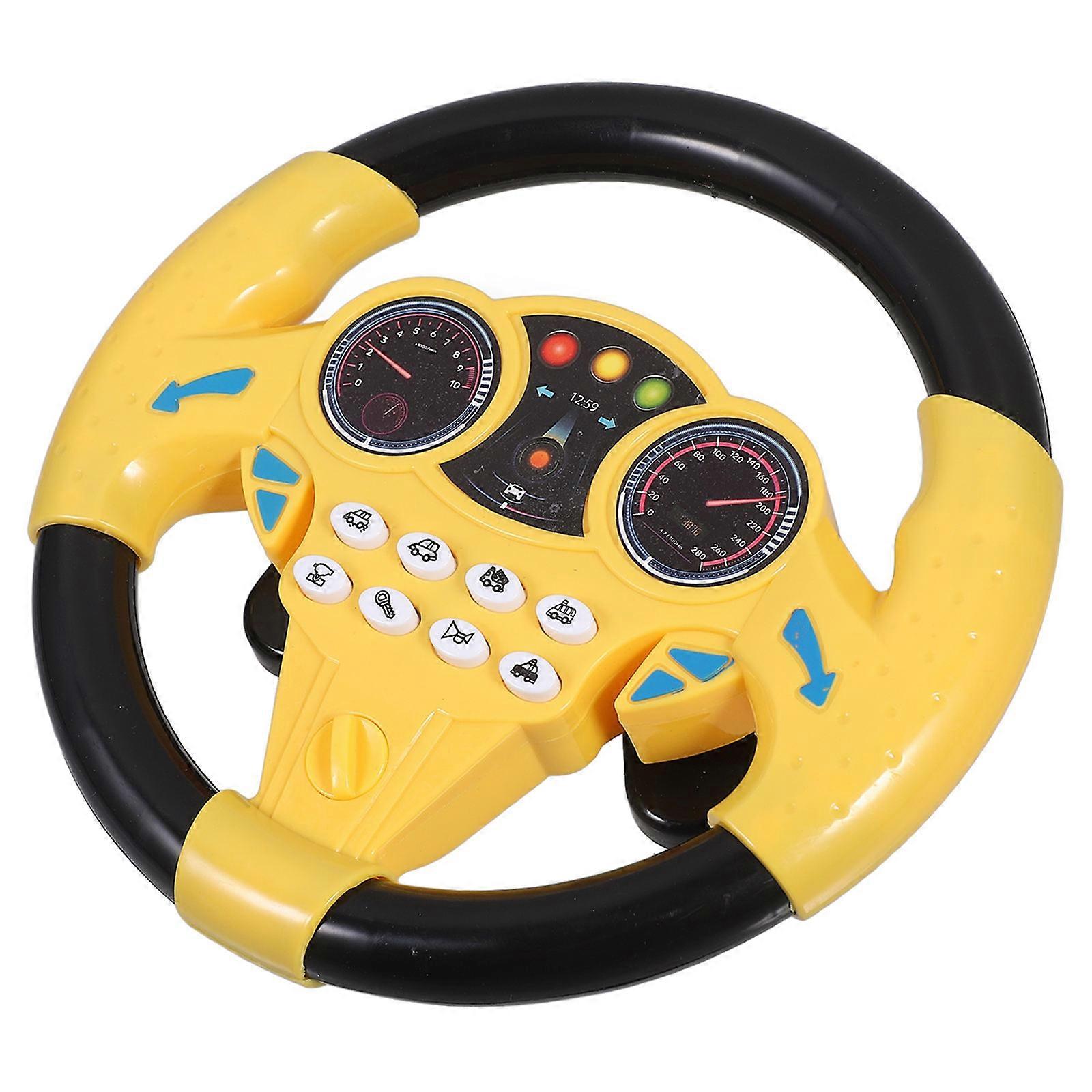 Interactive Driving Wheel Toy Steering Wheel with Light Effect