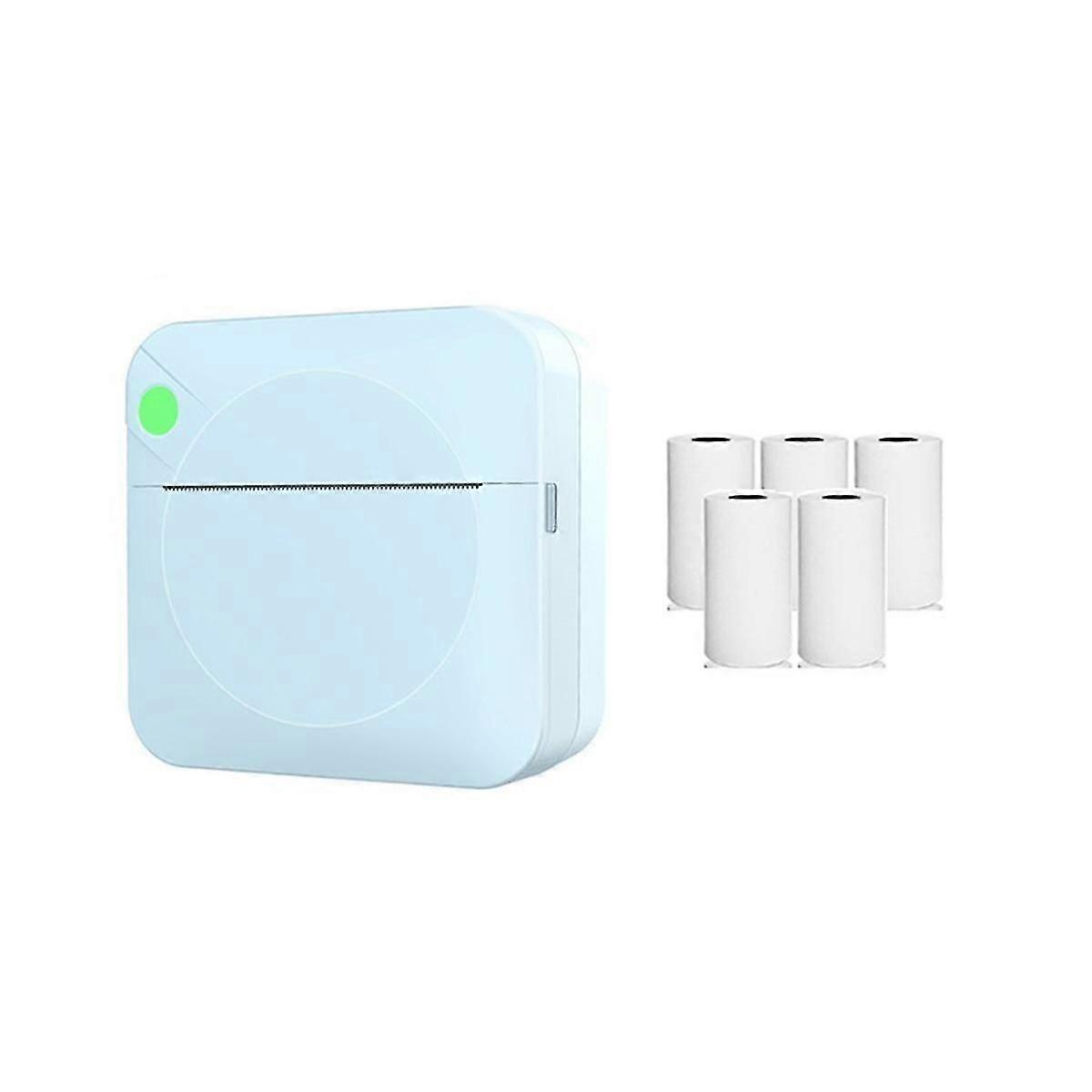 Mini Portable Thermal Label Printer Student Wrong Question Photo Barcode Printer Label Printer With