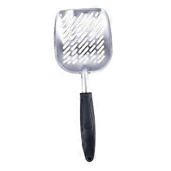 Large Stainless Steel Cat Litter Scoop, Heavy Duty & Ergonomic