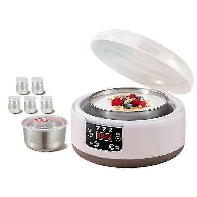 1.2L Yogurt Maker, Yogurt Machine with Adjustable Temperature & Time Control