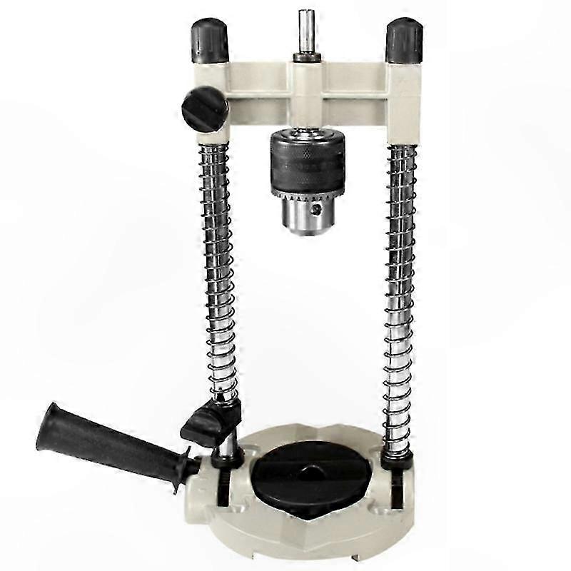 Adjustable Drill Guide with Chuck Holder for 45-90 Degree Angles Drilling Stand Tool Attachment