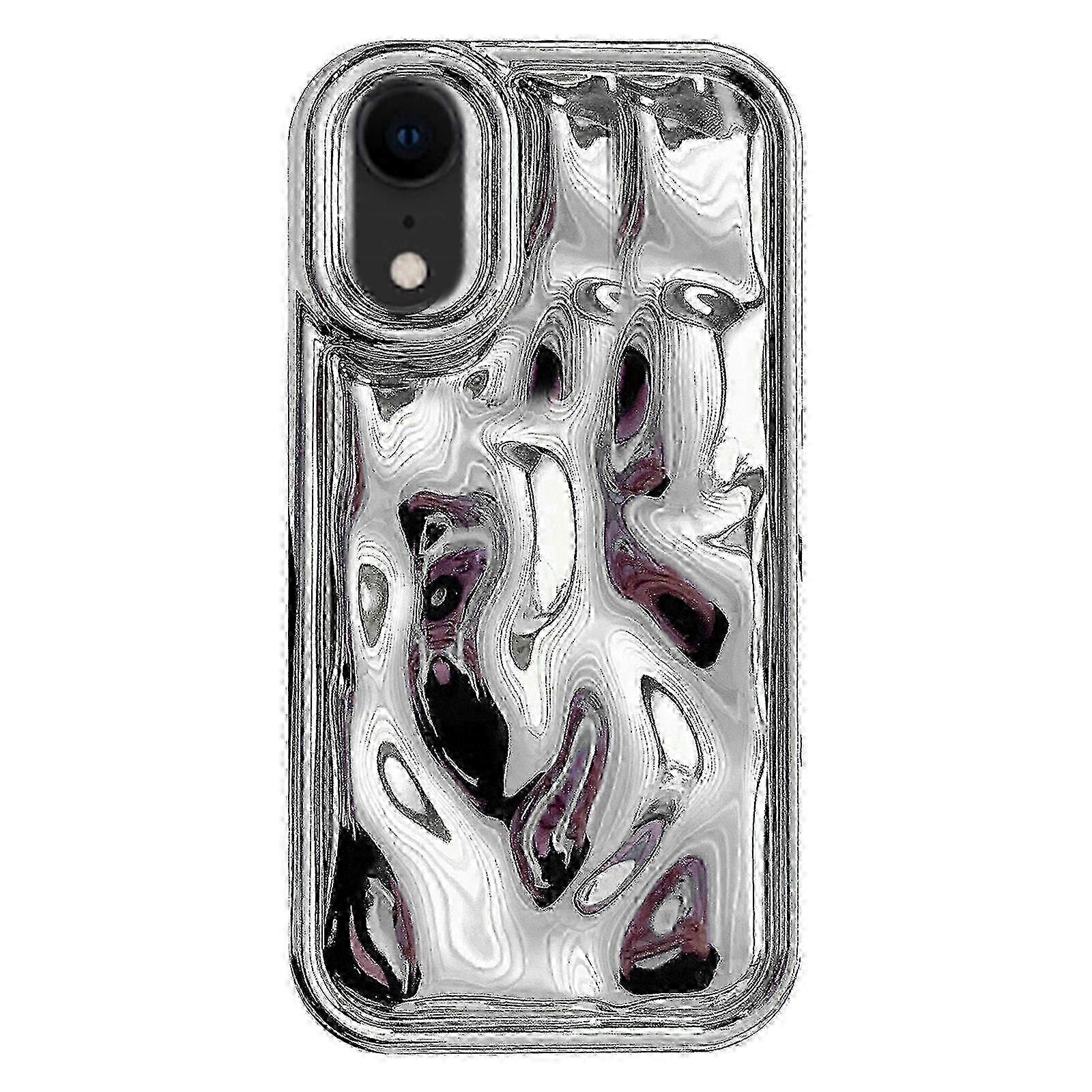 Electroplated Meteorite Texture TPU Phone Case Cover