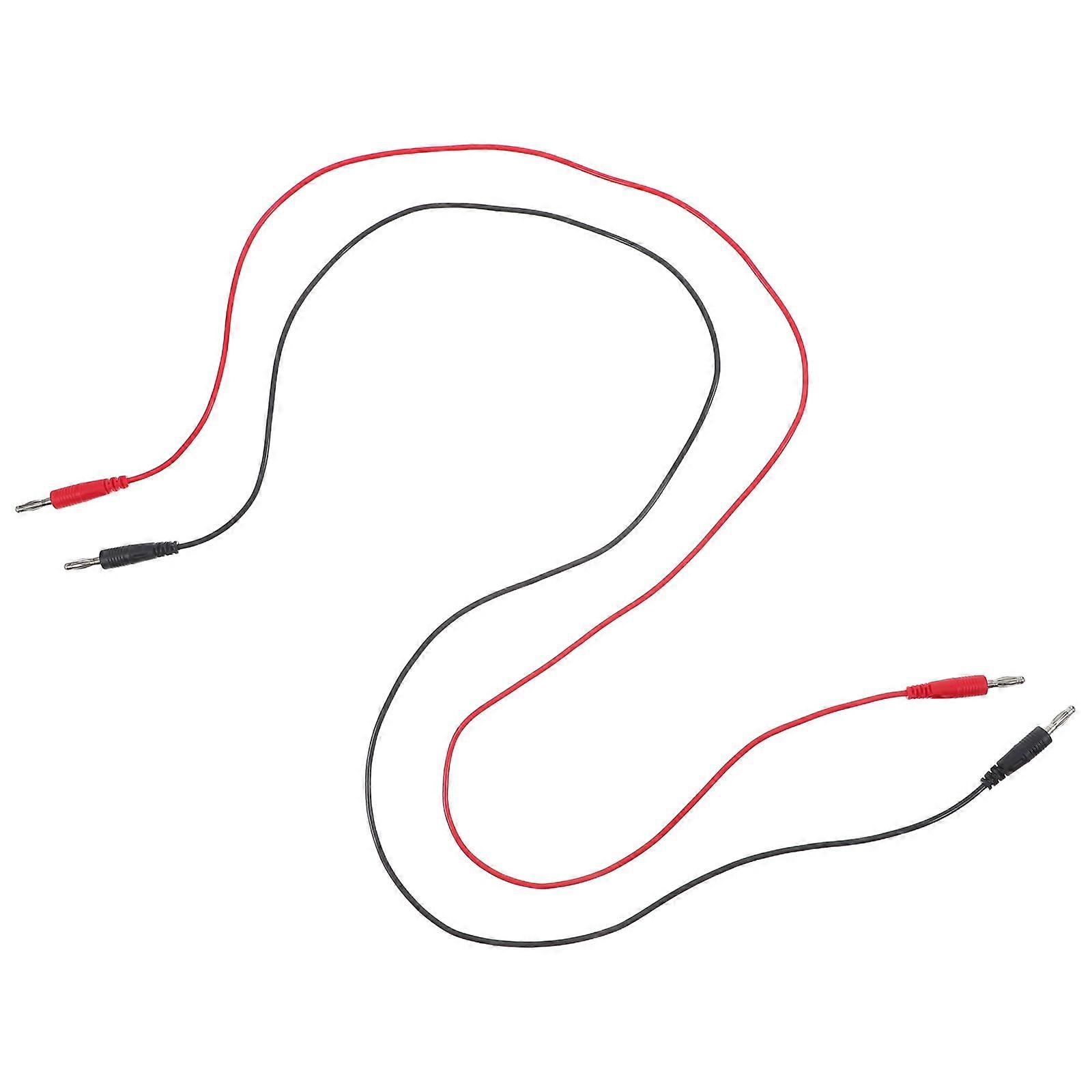 Banana Plug Testing Line for Electrical Use 2Pcs Multimeter Test Leads Cable