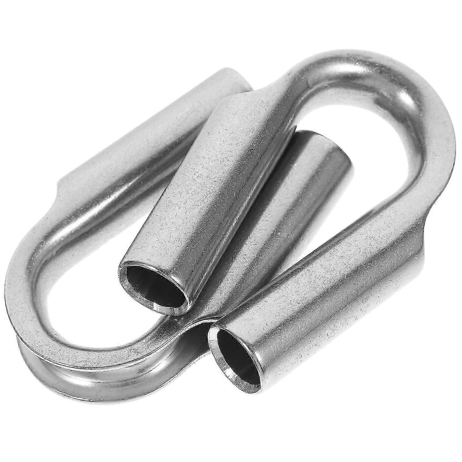 Stainless Steel Wire Rope Thimbles 2pcs for Secure Installation