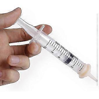 10pcs Silicone Feeding Syringes compatible with Newborn Kittens, Puppies, Rabbits, Small Animals Dongdong Pet Banmo