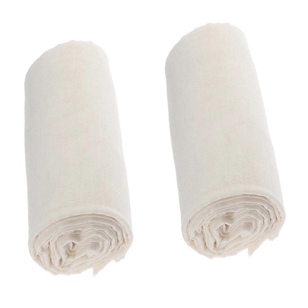 2Pcs Reusable Gauze Filter Cloth Reliable Cheese Making Straining Tools