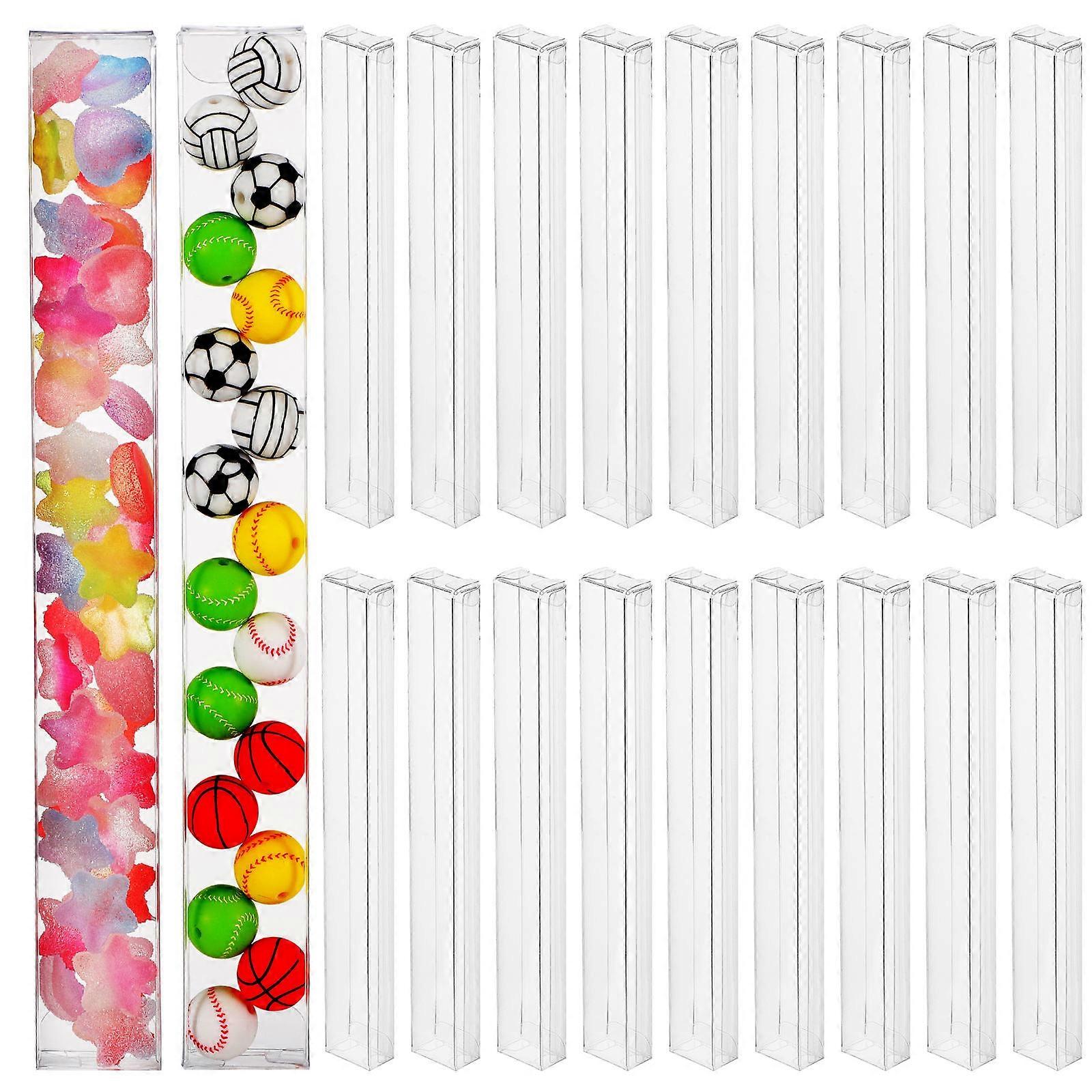 Transparent Boxes for Storage Small Packaging Boxes for Storage Use 45Pcs