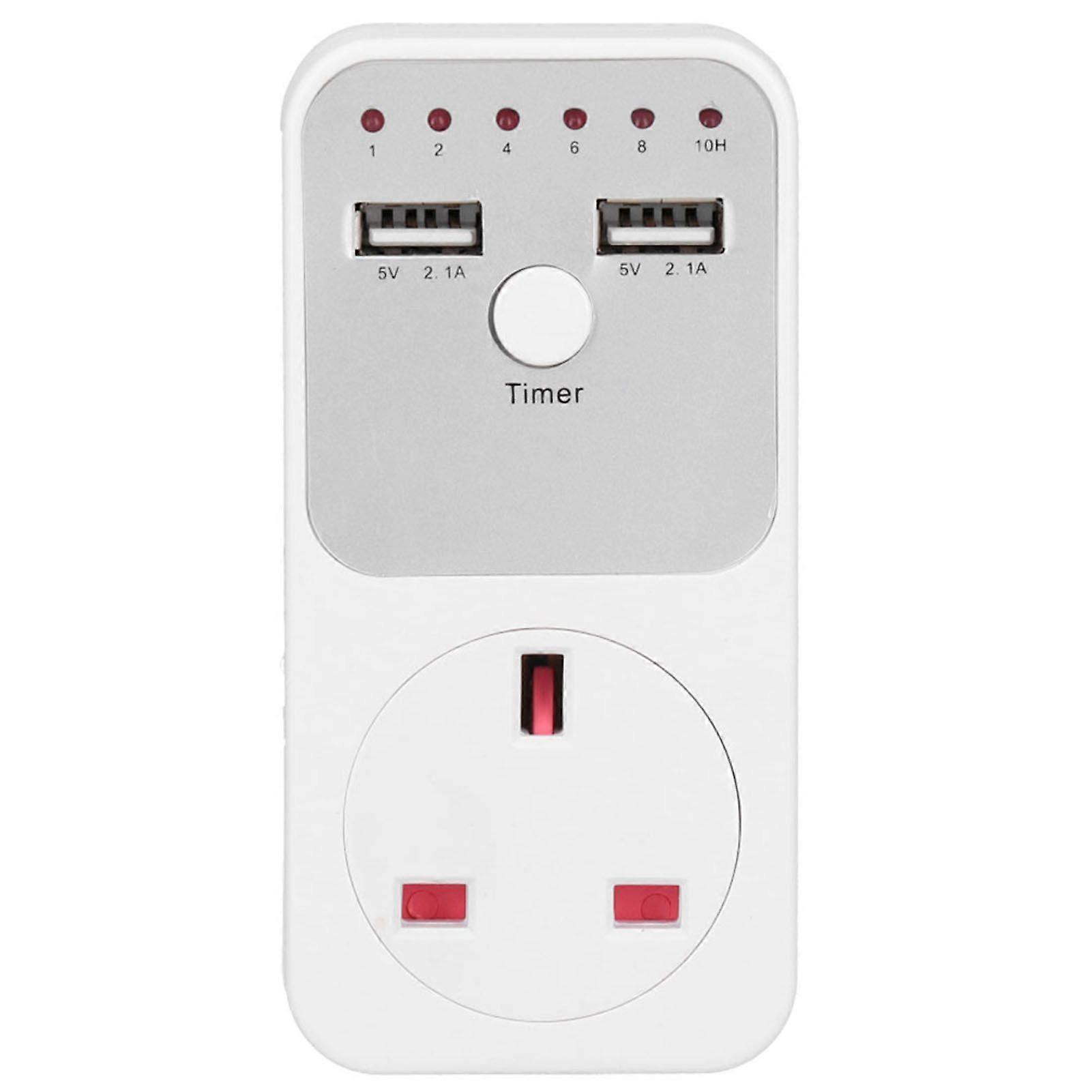 USB Smart Digital Countdown Timer Socket for Computer Phone Charger