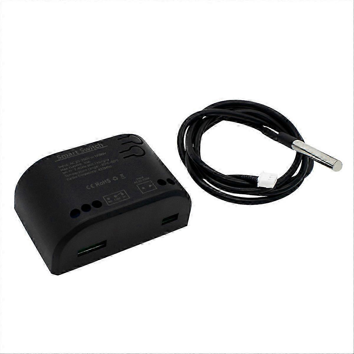 Smart Temperature Switch with Thermostat Sensor 1 Channel Module