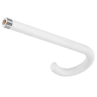 Folding Umbrella Handle Replacement, Wooden White Comfortable Grip, 8.5mm Hole, Compatible with Most Umbrellas
