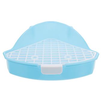 Small Animals Pet Urinal Potty Plastic Triangle Litter Pan