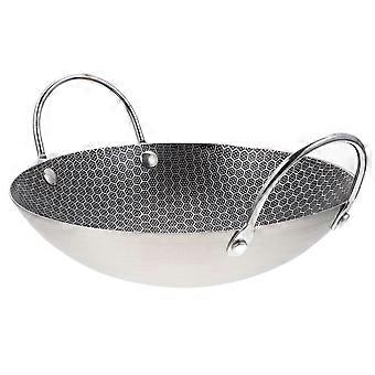 Durable Stainless Steel Camping Pot Quality Ramen Pot For Outdoor Adventure 9 Inches Round With Dual Ears 1Pc