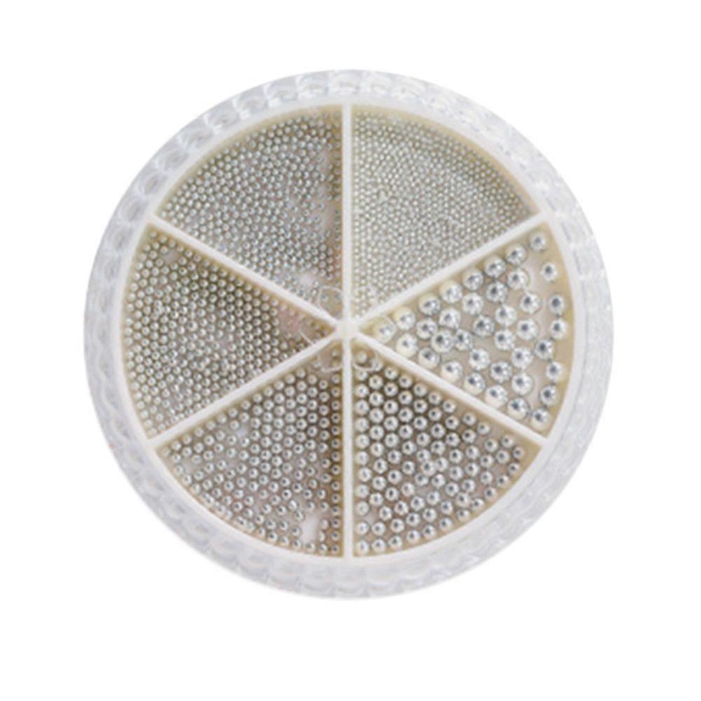 Nail Size Ball Nail Decoration - Silvermake up