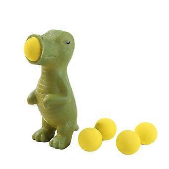 Dinosaurie Popper Leksak Barn Stressavlastande Bollskjutare Känslofrigörande Ljusfärgad Dinosaurie Squeeze Ball Leksak