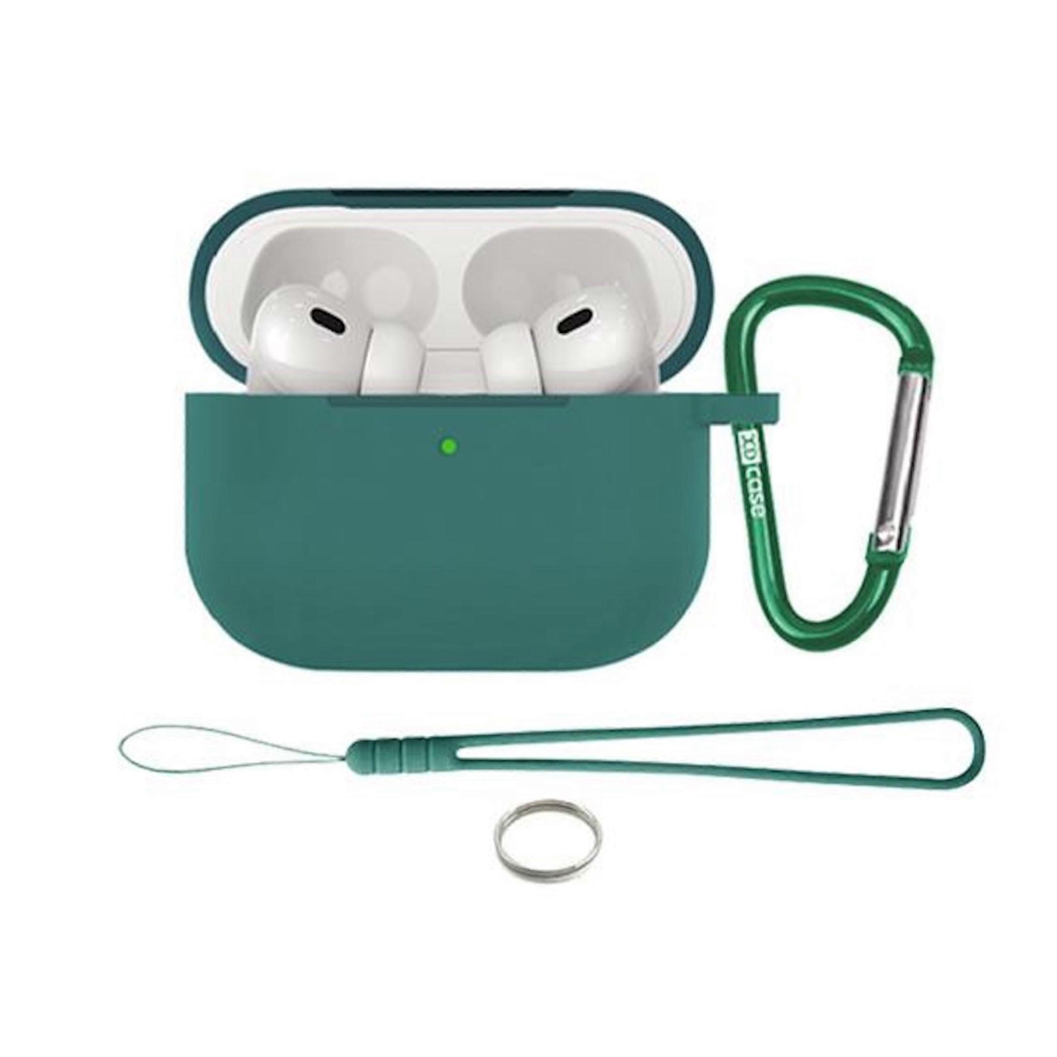 Protective Case for AirPods Pro 3, Silicone Case with Carabiner, Soft Touch 360°