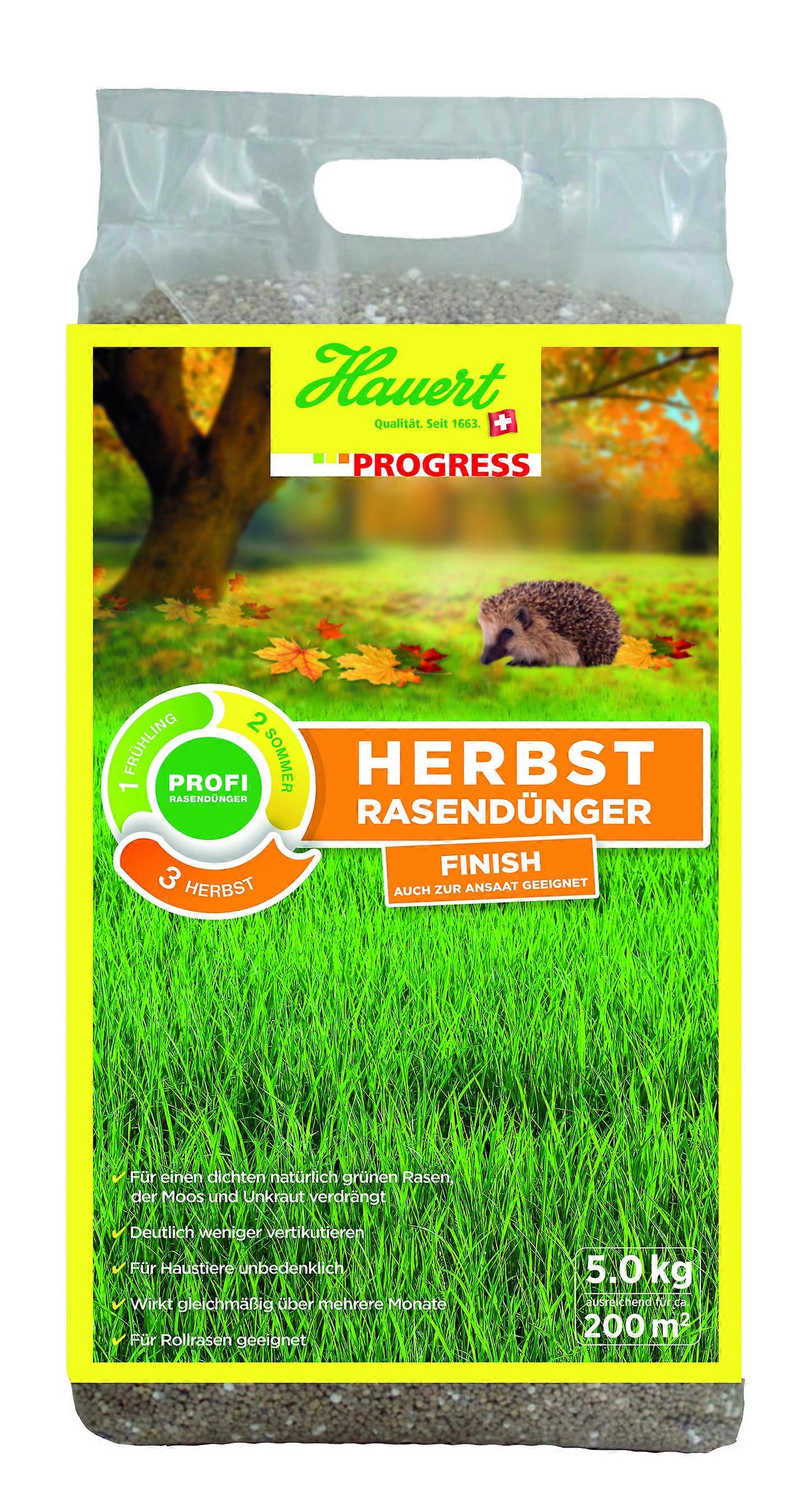 HAUERT Progress Herbst Rasendünger, 5 kg