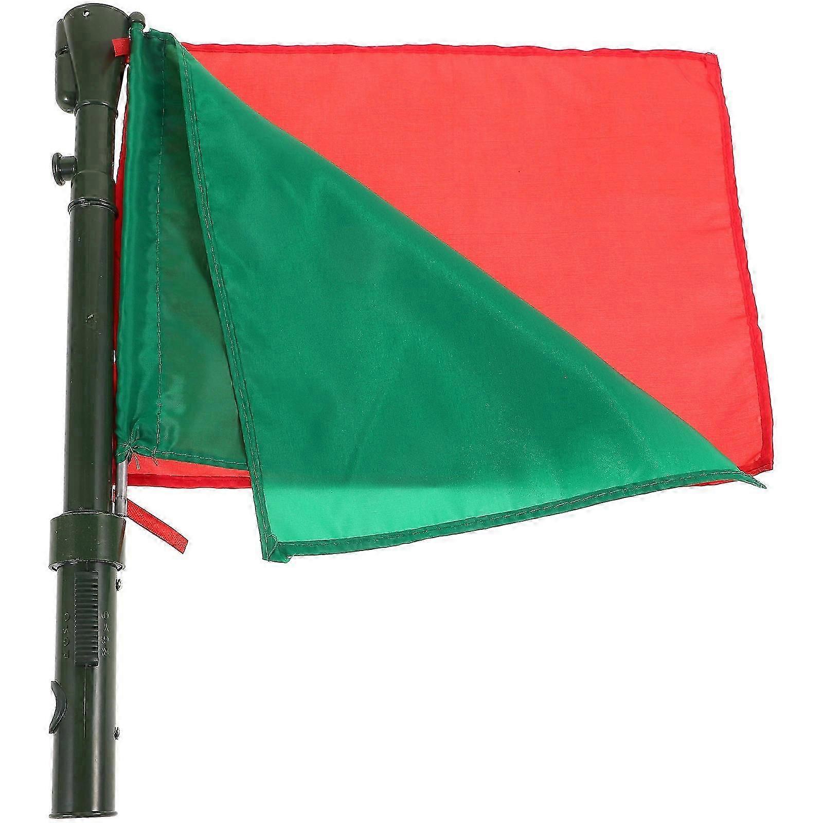 Racing Conducting Flag Multi-Function Referee Flag for Handheld Use 2Pcs 26-27