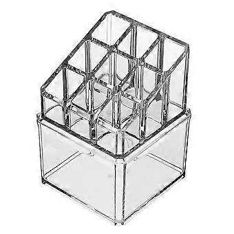 Transparent Cosmetic Storage Box Acrylic for Lipstick 1Pcs Storage Holder