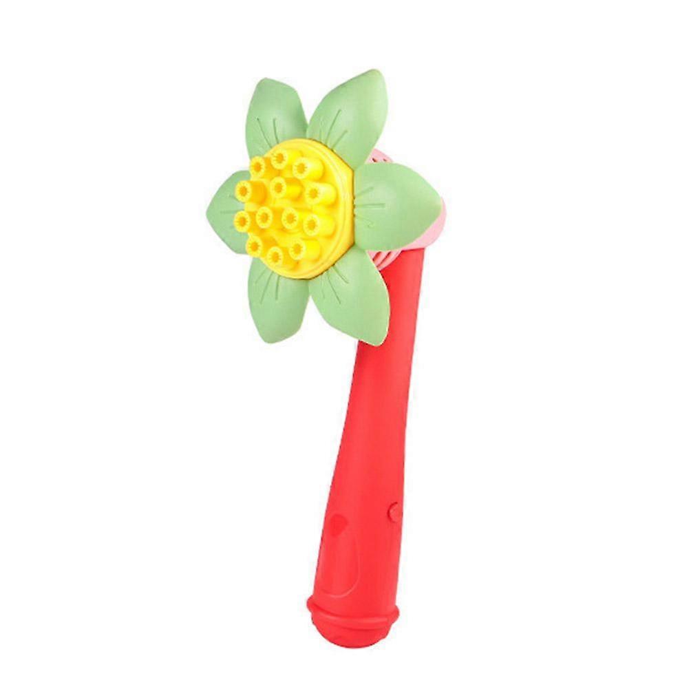 Sunflower Bubble Machine - Continuous BubblesDipping MethodOutdoor Fun