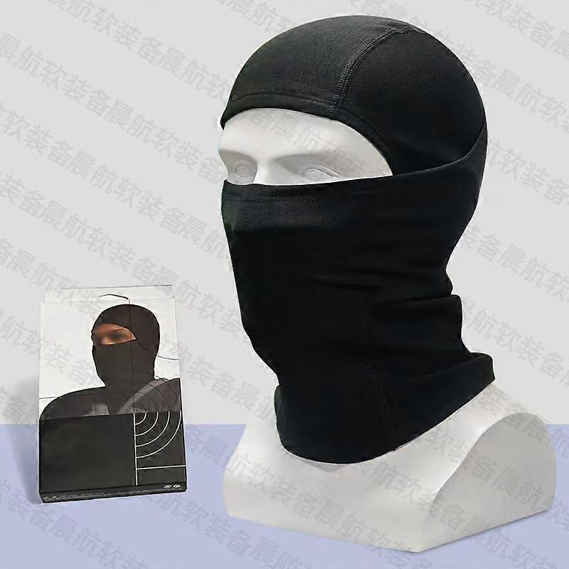 Winter cycling mask -  black
