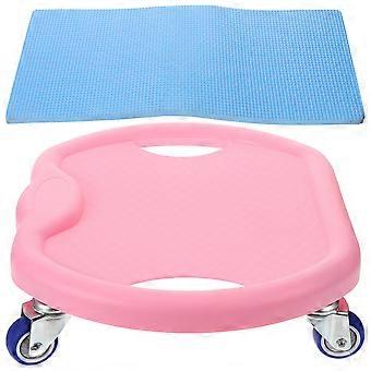 1 Set Abdominal Sliding Disc with Roller  Workout Sliders Disc Abdominal Training Equipment