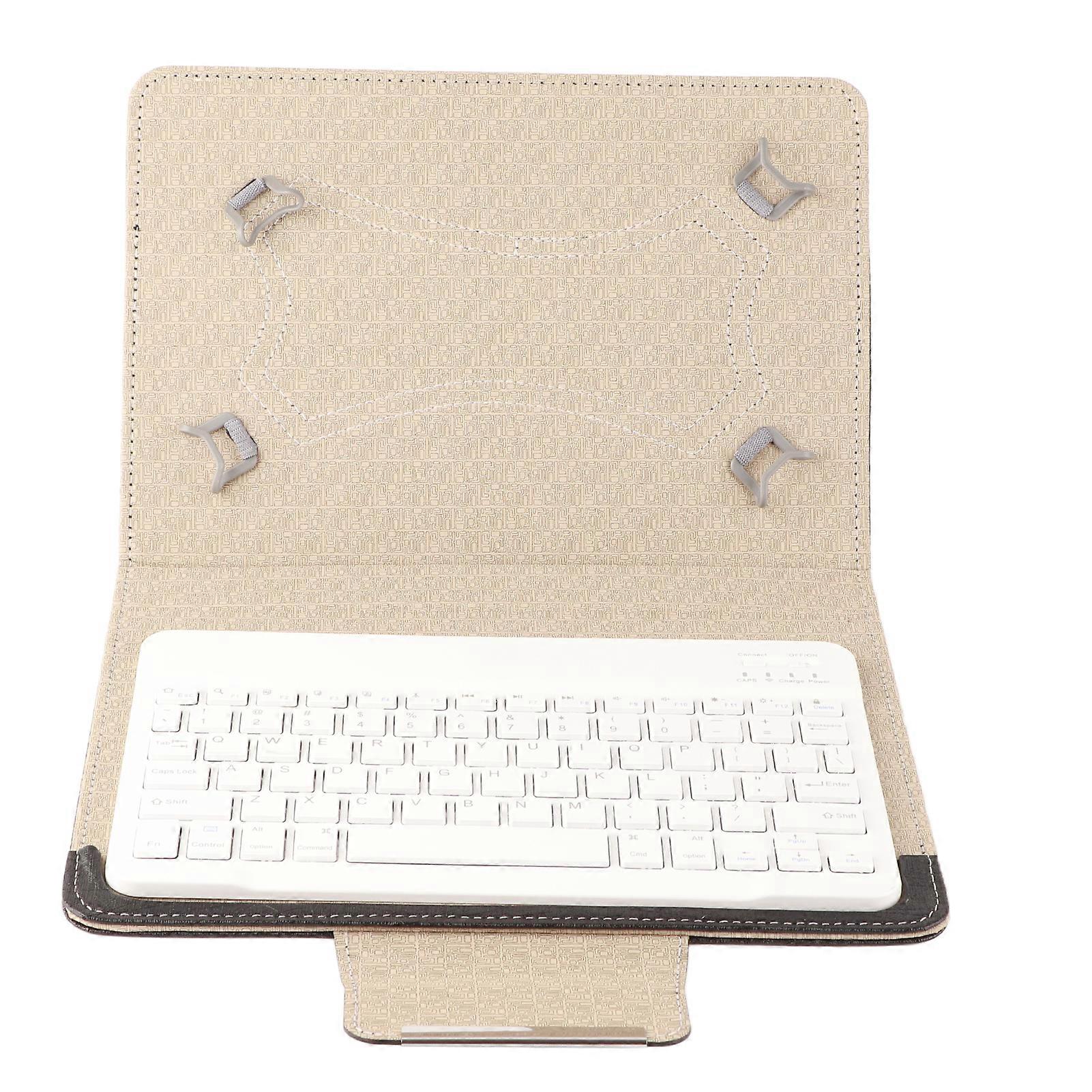10/ Tablet Laptop Universal PU Protective Case Cover Bluetooth Keyboard compatible with Android IOsWIN