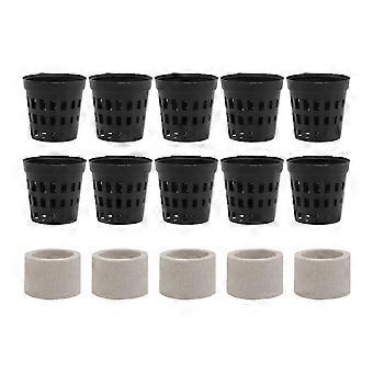 Water Plant Fixed Accessory Set with Breathing Rings for Fish Tank 15Pcs