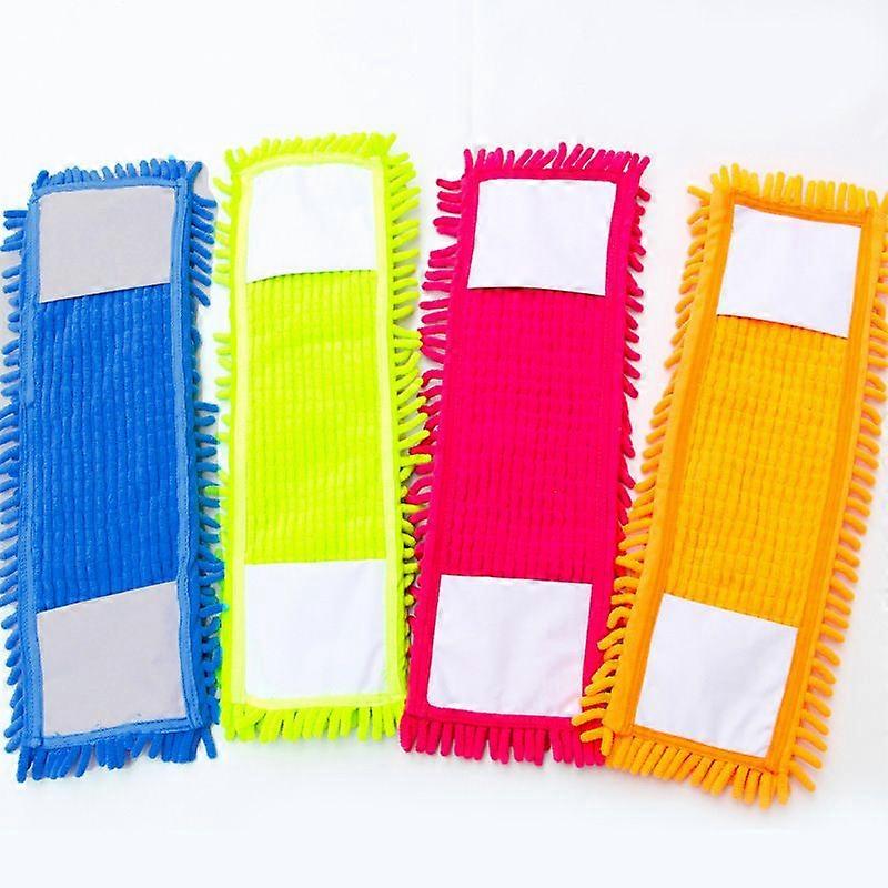 4 x Replacement Mop Covers - Microfiber Chenille Mop Covers for Deep Cleaning Ternel