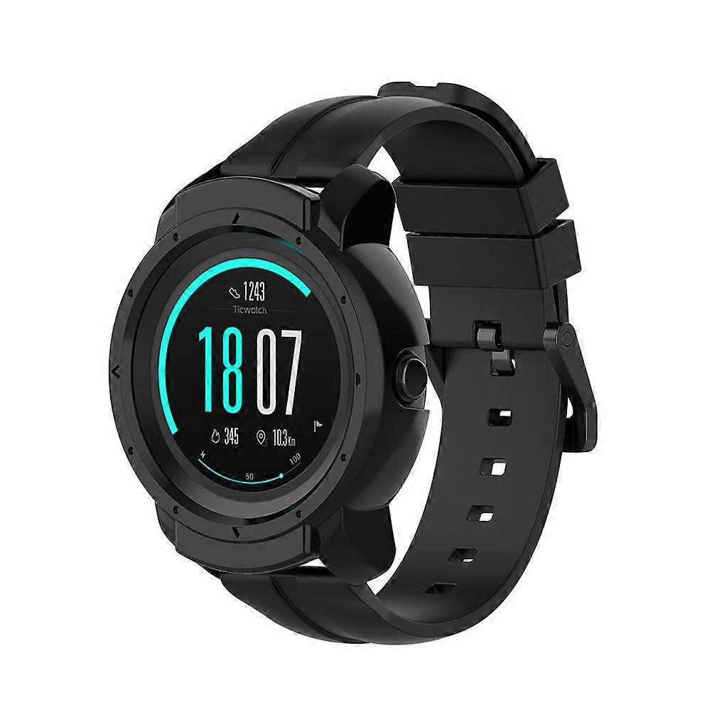 Smart Watch Cover Protective Watch Case for E Black