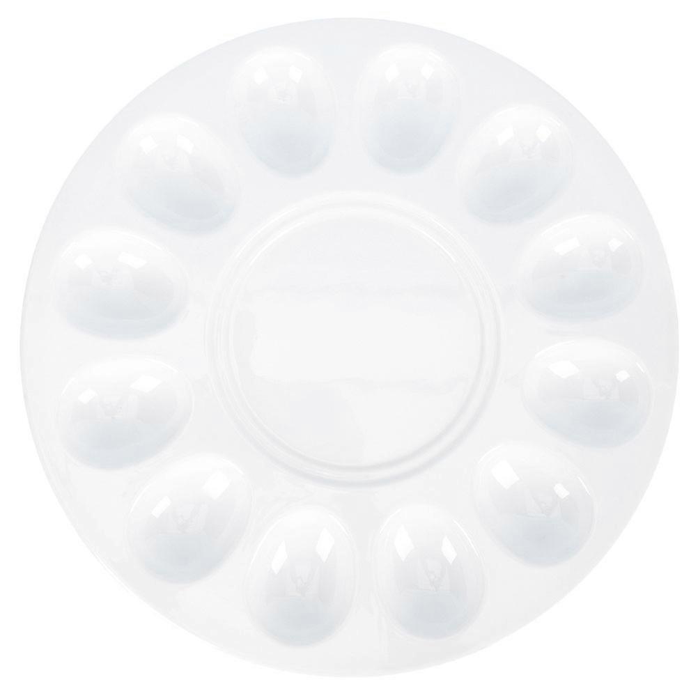 Deviled Egg Tray White Serving Plate for Kitchen Use