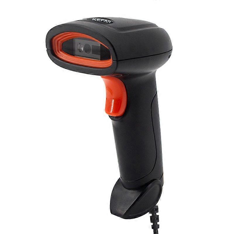 Supermarket Store Cashier Wired Red Light Scanner QR Code