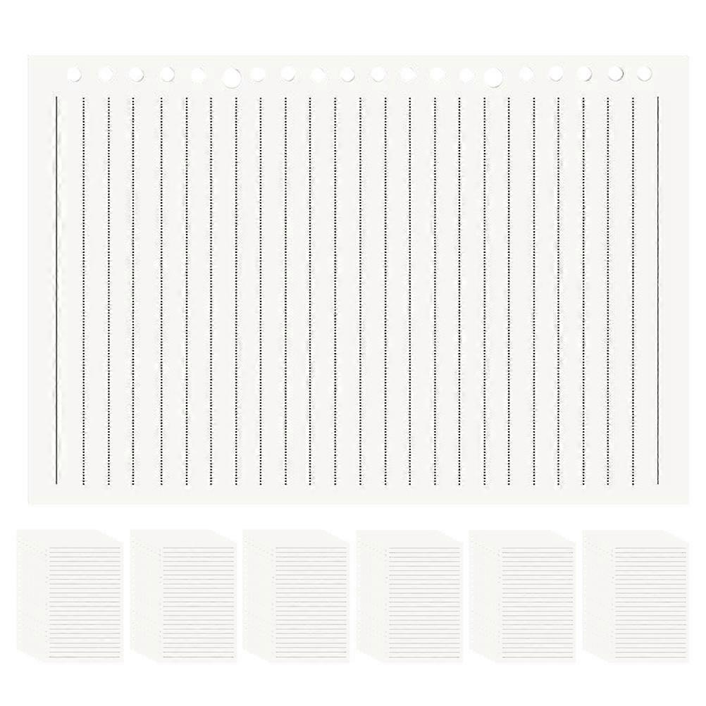 Notebook Replacement Inserts Lined Paper for Study 6 Books