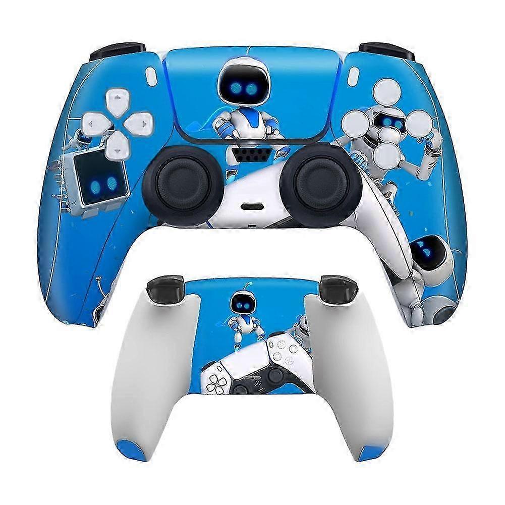 PS5 Controller Sticker Small Robot With Back Cover