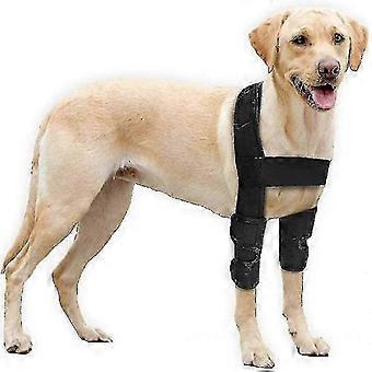 Ellenbogenprotektoren für Hunde, Neopren, verstellbare Riemen, atmungsaktiv, Linderung bei Hygromen und Arthrose, Unterstützung der Genesung beim Hund