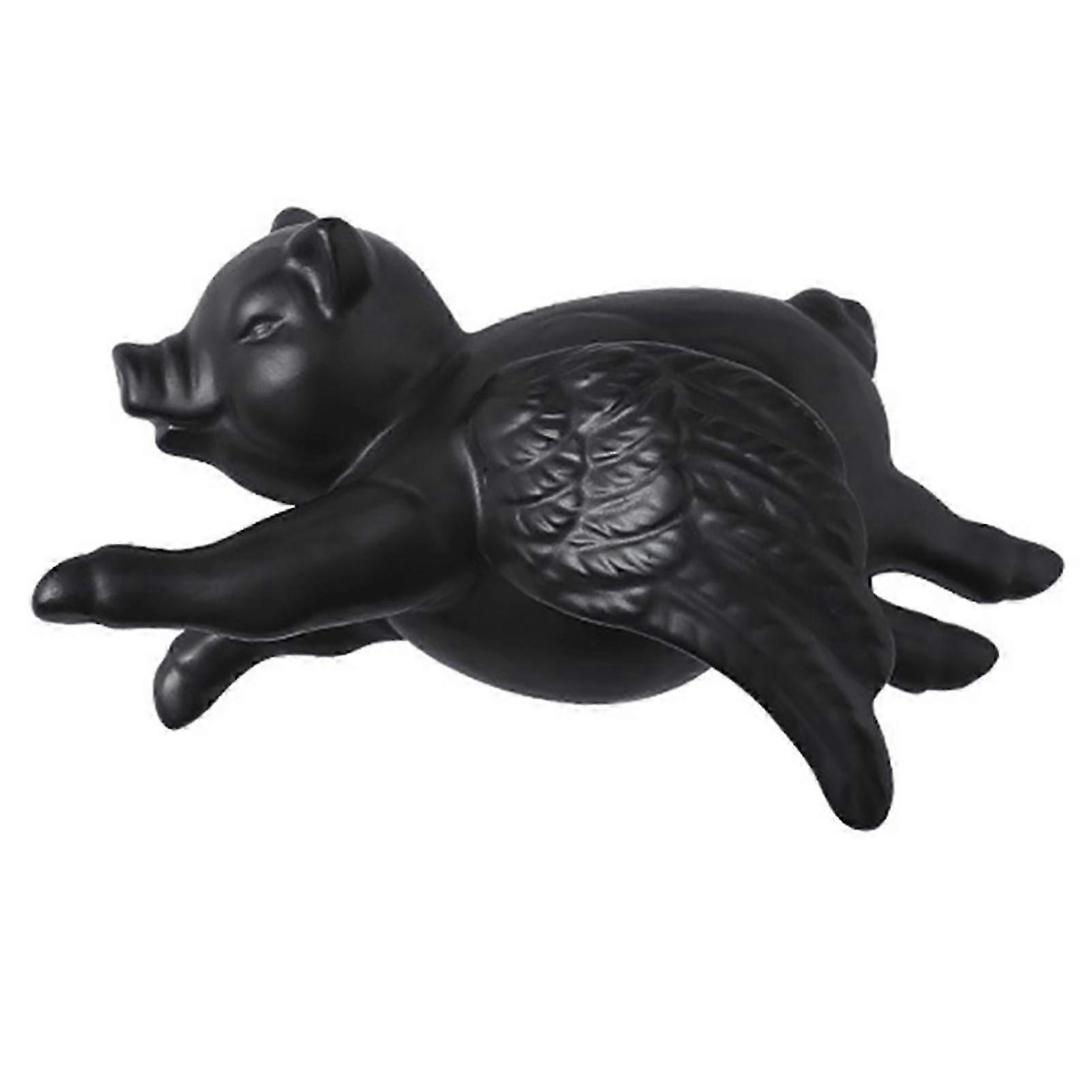 Ceramic 3D Pig Wall Hanging Decor