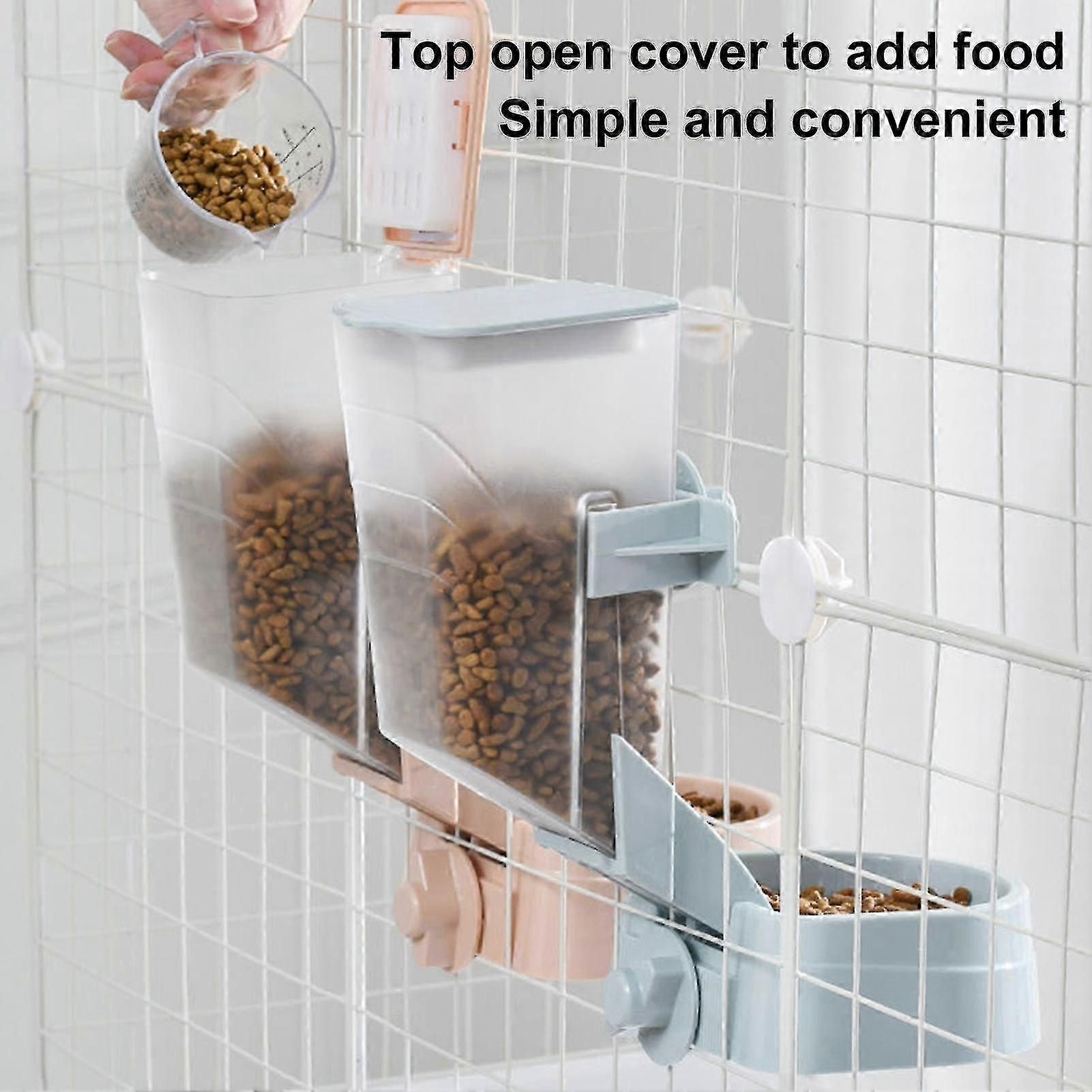 Waterproof Wide-Mouth Pet Feeder