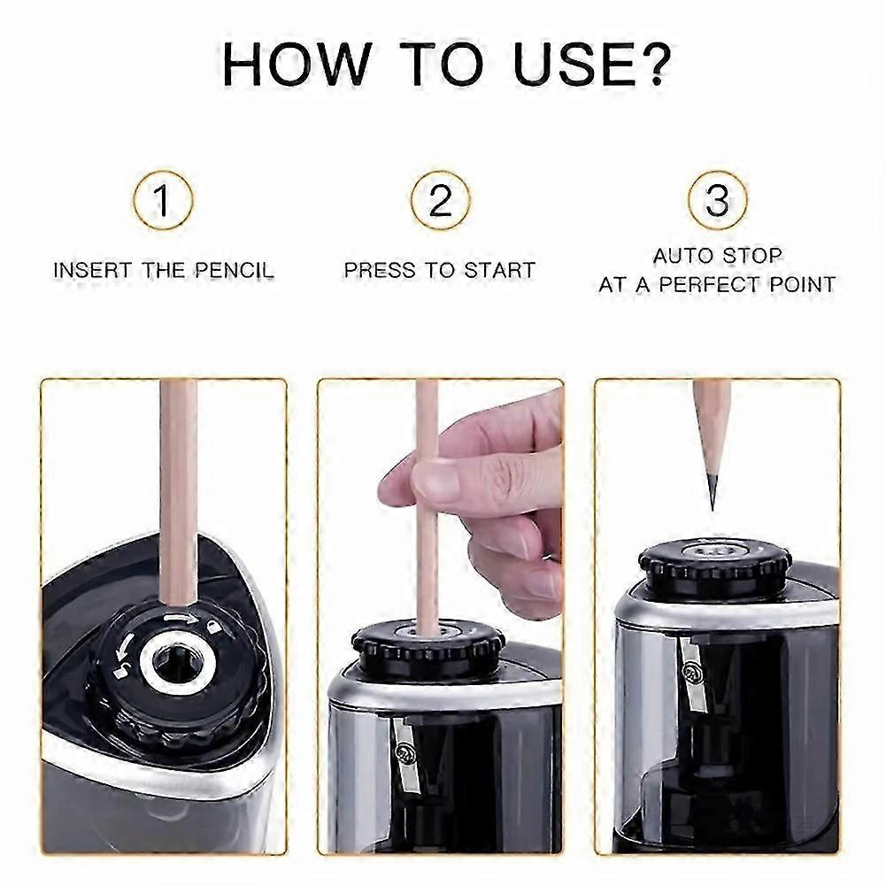 Automatic 6-8mm Pencil Sharpener