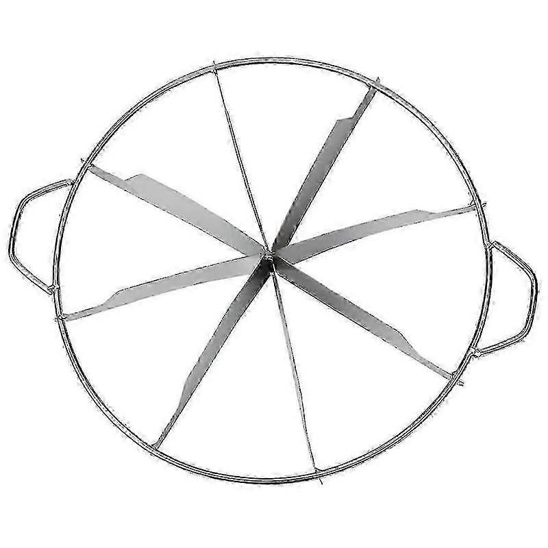 8-slice stainless steel baking cutter
