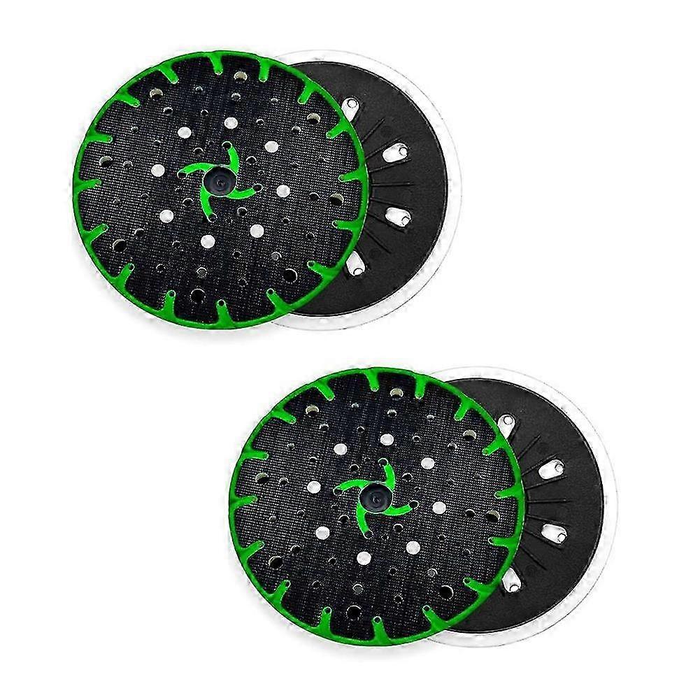 Sanding Pad 2 Pack Compatible with Festool ETS 150/3 EQ 150mm Hard Hook and Loop