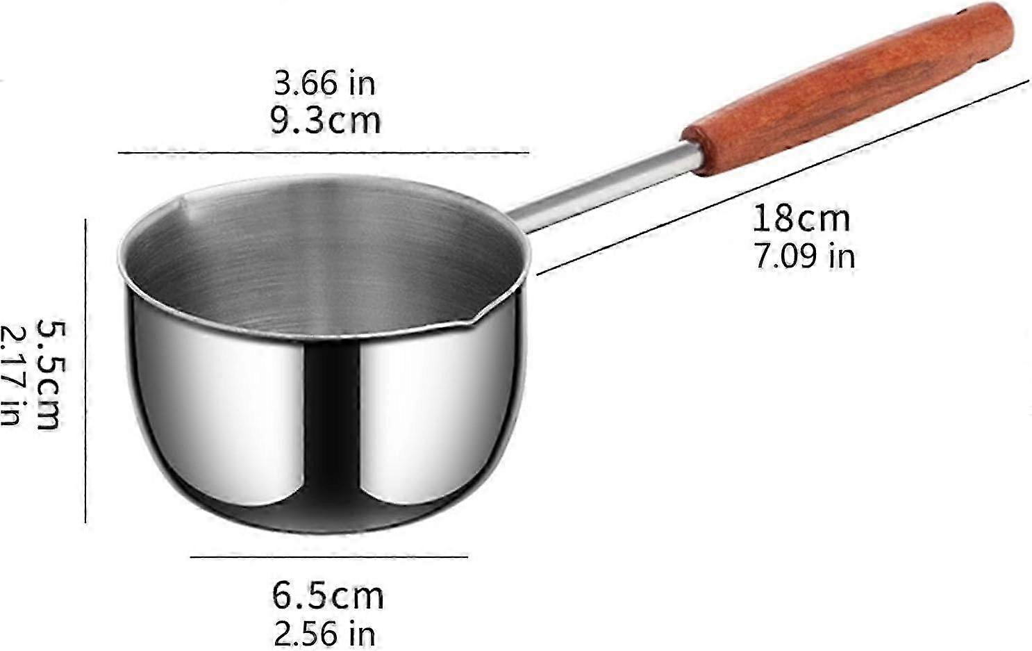 Mini 300ml Stainless Egg & Butter Pot